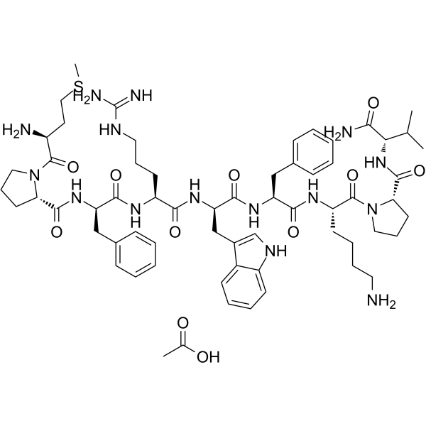 Nonapeptide-1 acetate salt  Structure